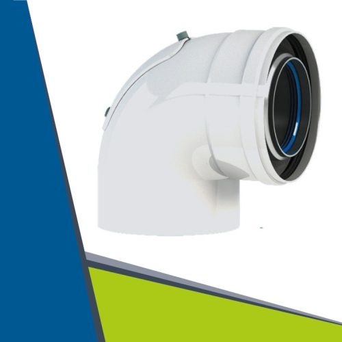 Alu/Alu ellenőrző 90°  D60/100