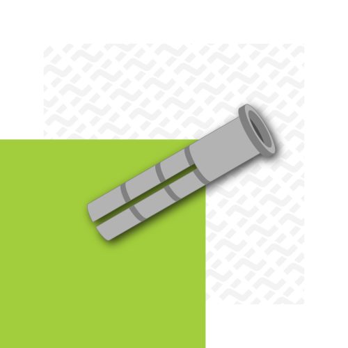 Plastic dowel 12*70 mm