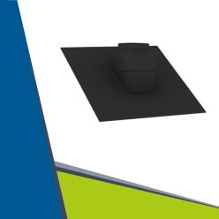 Inclined roof flashing D100-125 mm