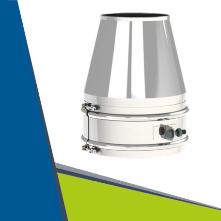 INOX/INOX kéményfej D400/450