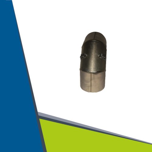 Alu elbow with revision 90° D80