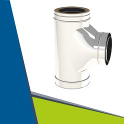 INOX/INOX T-idom 90° D600/650 (gravitációs)