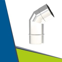 INOX könyök 60° D150 (gravitációs)