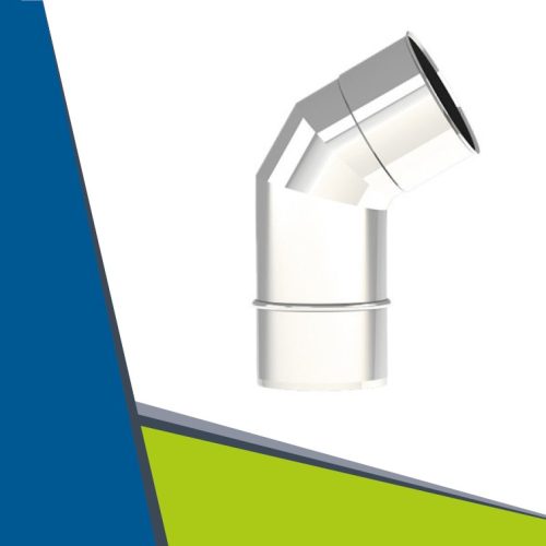 INOX könyök 60° D150 (gravitációs)