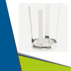 INOX központosító bilinccsel D150