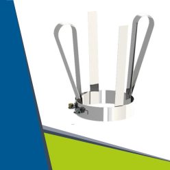 INOX központosító bilinccsel D150