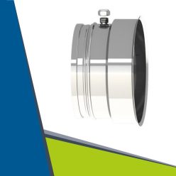 INOX kazáncsatlakozó belső D300 (túlnyomásos)