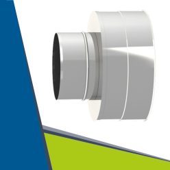 INOX kazáncsatlakozó belső D150