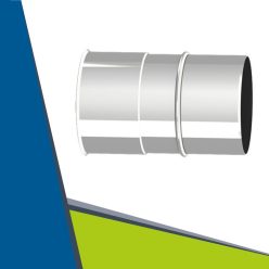 INOX kazáncsatlakozó külső D150