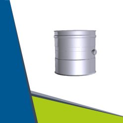 INOX kondenzátum leválasztó gyüjtőkéményhez D150