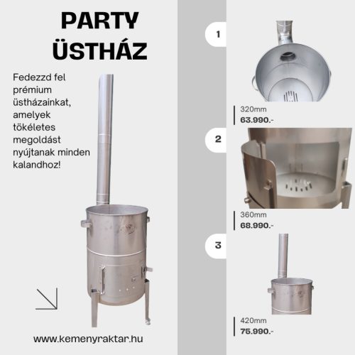 INOX üstház D420