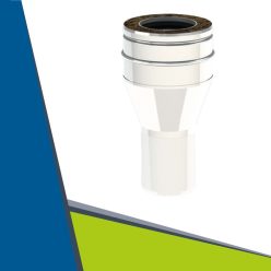 PPs/INOX reduction twin-wall to single-wall D110/160-110