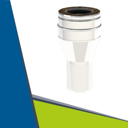 PPs/INOX reduction twin-wall to single-wall D110/160-110