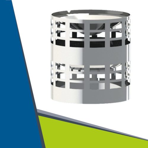 Rozsdamentes kosár (rovarrács) D80/125