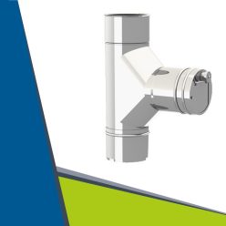 INOX huzat szabályozó D150 (gravitációs)