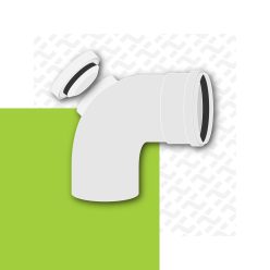 PPs elbow with revision 90° D125