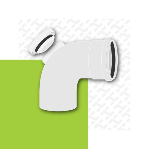 PPs elbow with revision 90° D125