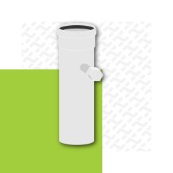 PPs pipe with condensate collector D110