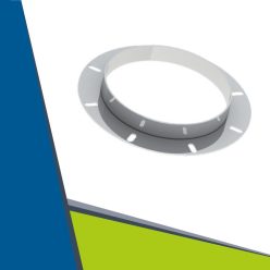 Talp indító idomhoz tömítéssel,  csavarokkal 100mm