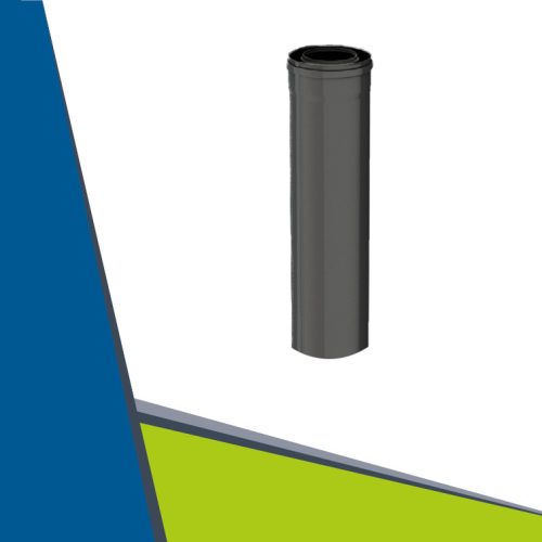 PPs/Alu pipe 1000 mm D80/125