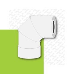 PPs/Alu elbow 90° D100/150