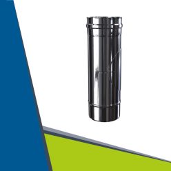 INOX/INOX koncentrikus egyenes tisztítóidom D80/125