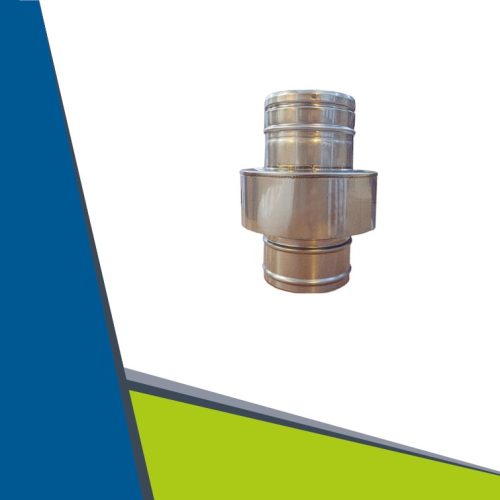 PPs/INOX egyenes légbeszívó idom D80/130