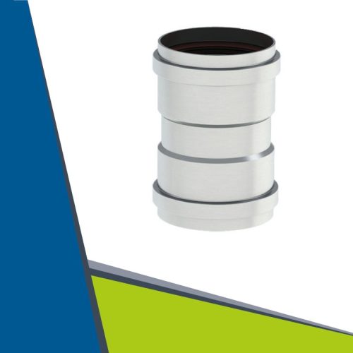 INOX toldó 200mm D100 T300 tömítéssel