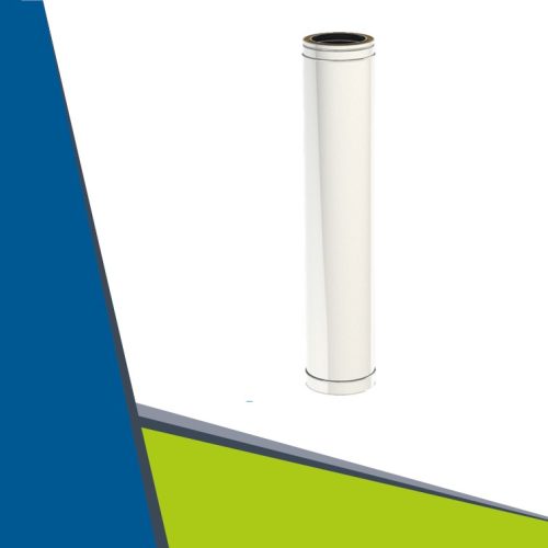 INOX/INOX szigetelt cső 250mm D150/200 (gravitációs)