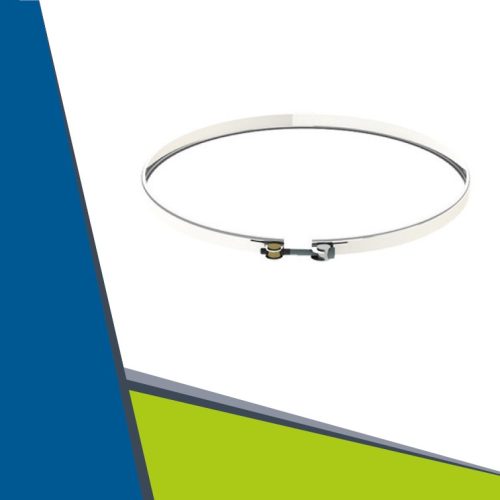 INOX összefogó csőbilincs D100