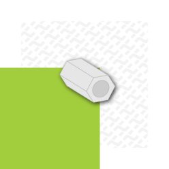 Threaded rod connector M8