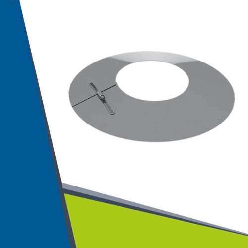 INOX/INOX esővédő gallér D160 